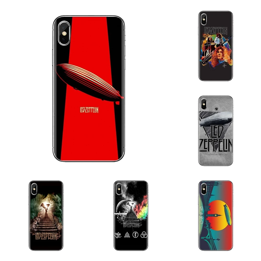 For Samsung Galaxy S2 S3 S4 S5 MINI S6 S7 edge S8 S9 Plus Note 2 3 4 5 8 Coque Fundas Housing Legend Band Led Zeppelin School Of |