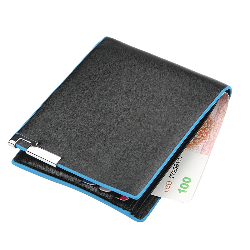 Baellerry модные короткие кожаные Для мужчин тонкий кошелек мужской 2019 короткий billetera