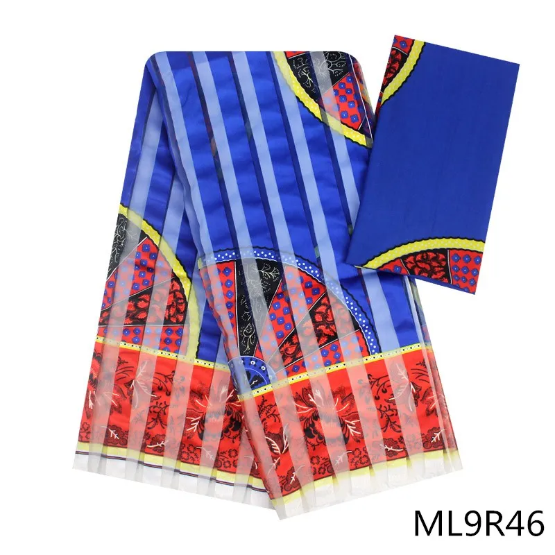 LIULANZHI органзы в африканском стиле ленты дизайн 4 ярдов принты лента 2 ярдов шарф выш ML9R34-47