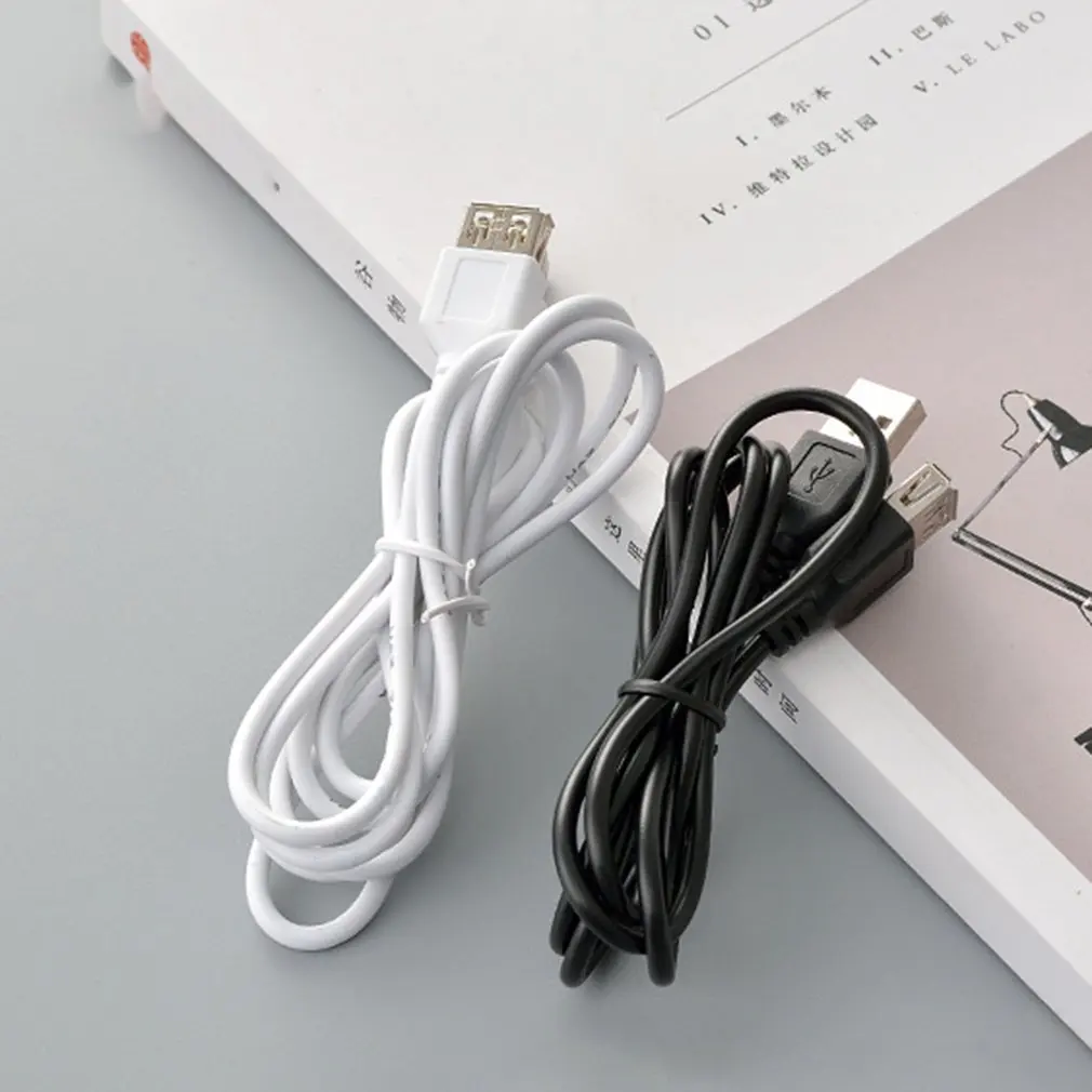 Usb удлинитель черный и белый маленький медный вентилятор Usb2.0 A Male To A Famle