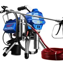 10L/мин Профессиональный безвоздушный флакон для Краски распылитель 3000 Вт высокой мощности Давление распыления безвоздушный Краскораспылитель TP-495 Электрический Краски сушильная машина 220V