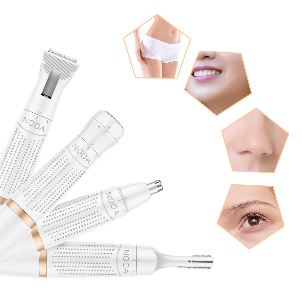 

Женский Триммер для тела, эпилятор, триммер для зоны бикини, стрижка бровей