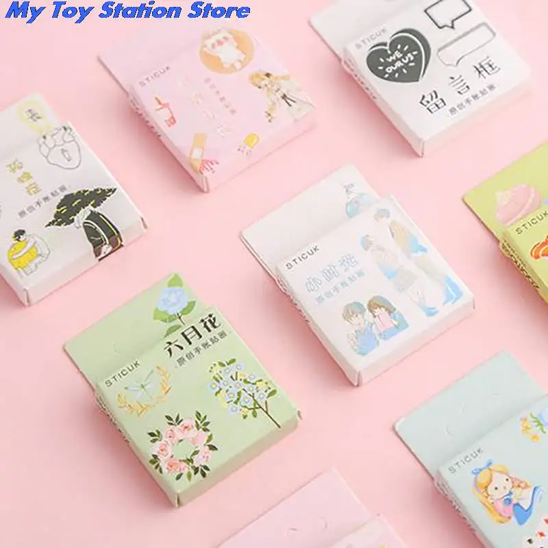 40Pcs/box Kawaii Stationery Sticker DIY Diary Scrapbooking Planner StickeS2 