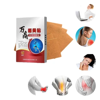

8Pcs Chinese Herbal Patches Body Neck Arthritis Muscle Back Joint Pain Patch Relief Medical Plasters Health Care Essential Oils