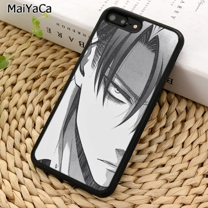Чехол MaiYaCa для телефона Леви из атаки на титанов iPhone 5 6 7 8 plus 11 12 13 Pro X XR XS Max Samsung S8 S9