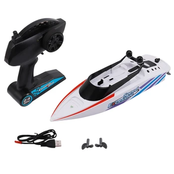 

RC Boat 2.4GHZ 4 Channel Radio Remote Control High Speed RC Racing Boat Electric Ship RC Toys for Adults & Kids