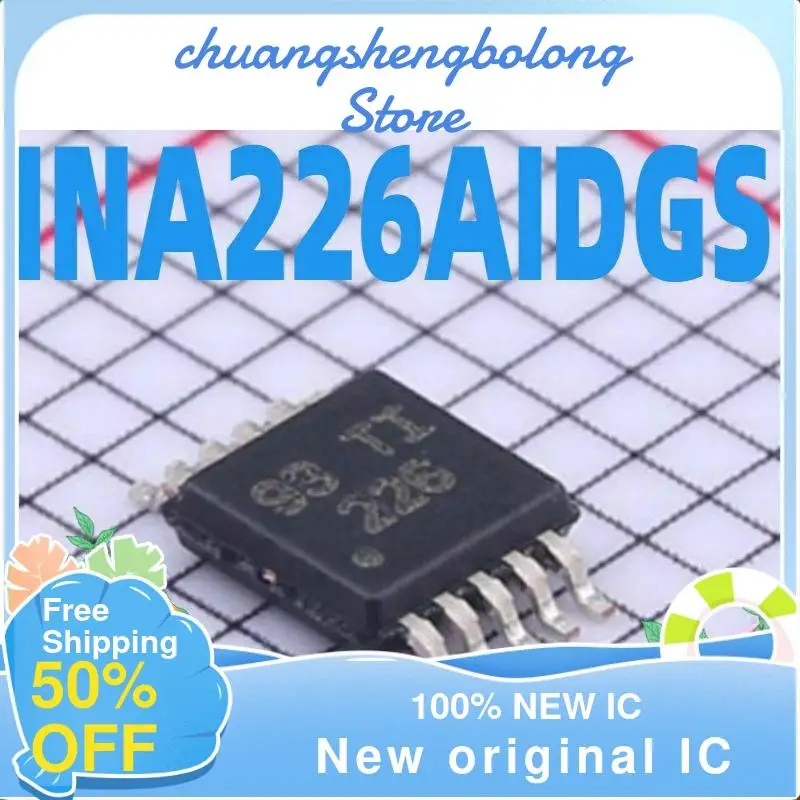 

10 шт. INA226AIDGS INA226AIDGSR INA226AIDGST INA226 новый оригинальный IC