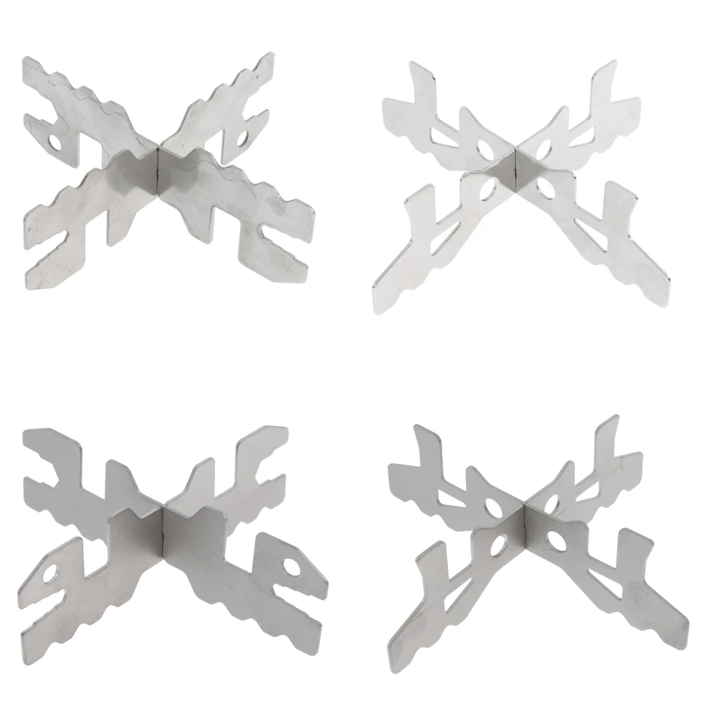 Сверхлегкая портативная крестообразная плита из нержавеющей стали/титана