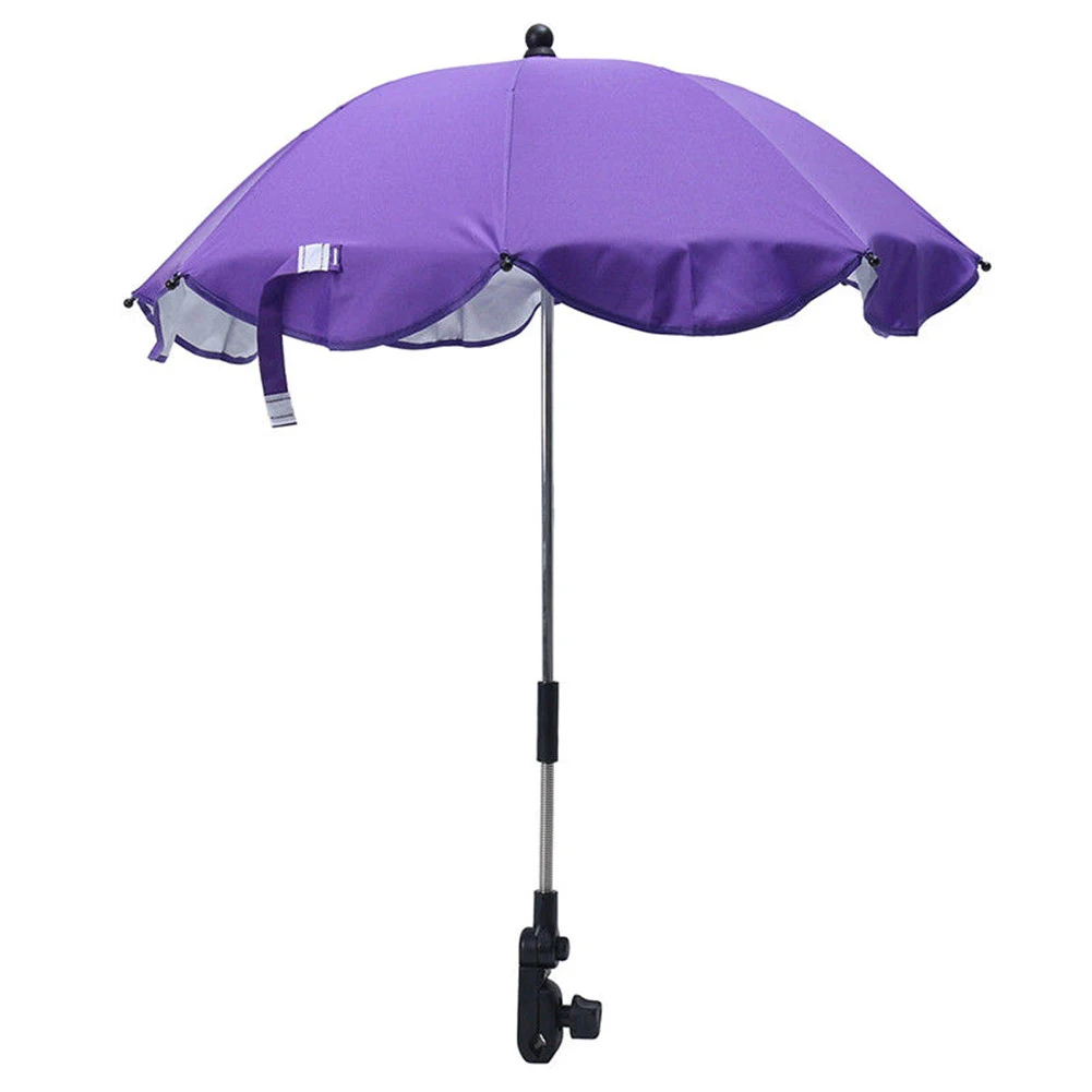 Baby Kids UV Protection Rainproof Baby Infant Stroller Cover Umbrella Can Be Bent Freely Does Not Rust Stroller Accessories baby stroller accessories gadgets Baby Strollers