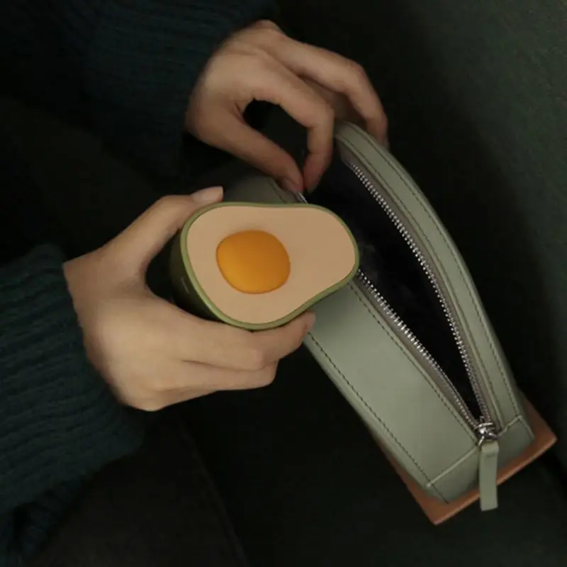 Модный перезаряжаемый ручной подогреватель авокадо Портативный Карманный ручной подогреватель USB мини ручной нагреватель
