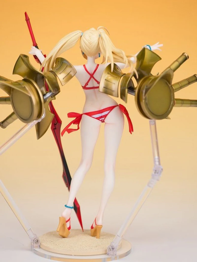 Wong работа Неокрашенная Смола FGO Nero купальник в разобранном гараже наборы GK модель комплект рисунок WF2018W