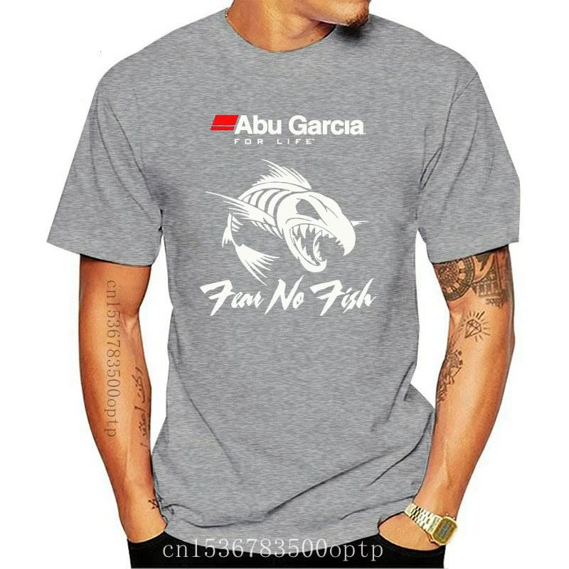New Abu Garcia Mens For Life Fear No Fish Shirt Cool Casual pride t shirt  men Unisex 2021 Fashion tshirt free shipping tops|T-Shirts| - AliExpress