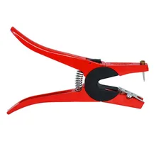 1 шт. Ушная бирка для скота плоскогубцы устройство металлические ушные шипы щипцы для свиней коровы Овцы кролика инструмент для идентификации скота животных плоскогубцы