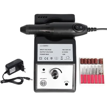 

12W 20000 RPM Nail Drill Machine Set With Sanding Band Professional Milling Manicure Machine Set Kit With Nail drill Bit Set Kit