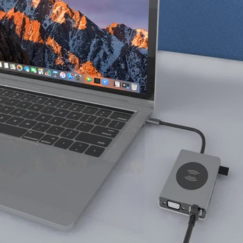 

USB C Hub USB Type C to Multi USB 3.0 4K HDMI 1000Mbps RJ45 Adapter Dock USB Type C Dock Station HDMI for Laptop