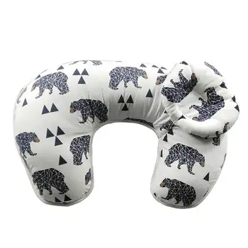 

Multifunction Cartoon Breastfeeding Pillow Nursing Feeding Pillow With Head Positioner Removable And Washable NEW