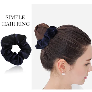 

20 Pcs Velvet Hair Bands Scrunchy Hair Ties Ropes Headwear For Women Or Girls Hair Accessories