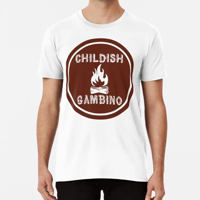Лагерная футболка Gambino детский лагерь gambino Дональд Глор | Мужская одежда