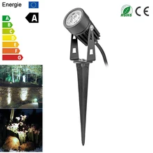 Экологически чистый 3 Вт светодиодный мини газон свет в саду двора патио светильник для дорожки лампа водонепроницаемый холодный белый AC 85-265V 3W