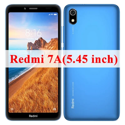 Закаленное стекло для Xiaomi Redmi 7A Redmi7a защита экрана Ksiomi 7 A бронированный лист Mi7a защитное стекло Redme Redm A7 пленка красный