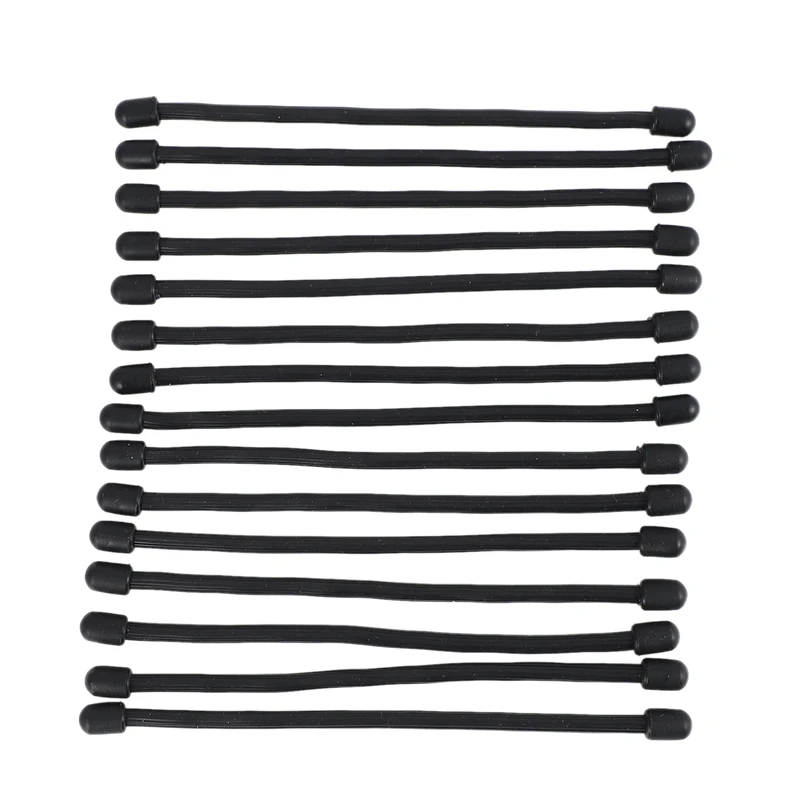 

15-Pack Reusable Rubber Twist Ties, Reusable Gear Ties Assortment Pack, All Purpose Bendable Ties Assorted for Indoor and Outdoo