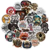 50/100pcs Cool Motorcycle Stickers For Notebooks Laptop Scrapbooking Material Adesivos Retro 90s Decoration Sticker Vintage ► Photo 2/6