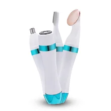 Многофункциональный 4-в-1 бритвенный станок электрический триммер для бровей, машинка для стрижки волос в носу, бритва, импортер SU248