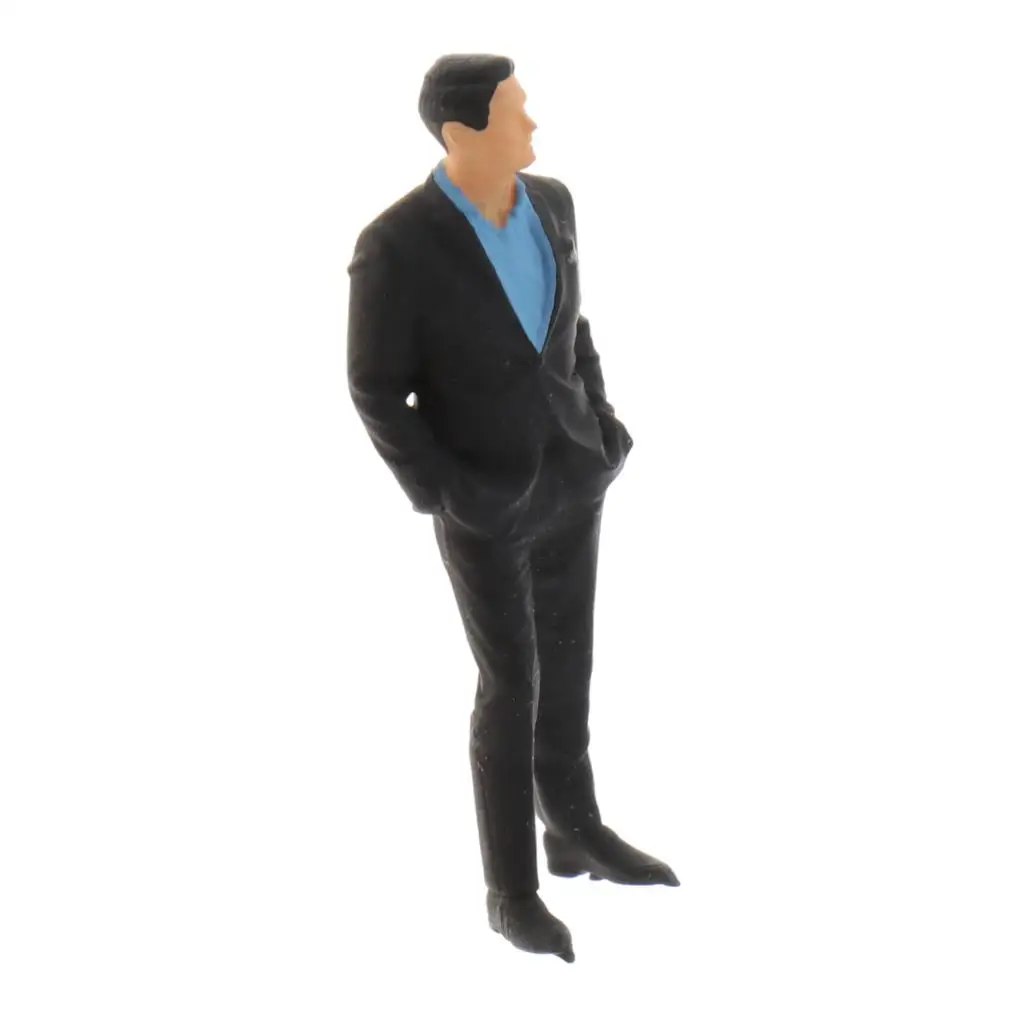 1/64 Miniature Tiny Classic Men Figure Toys Diorama Scenery Building Accessory Decor