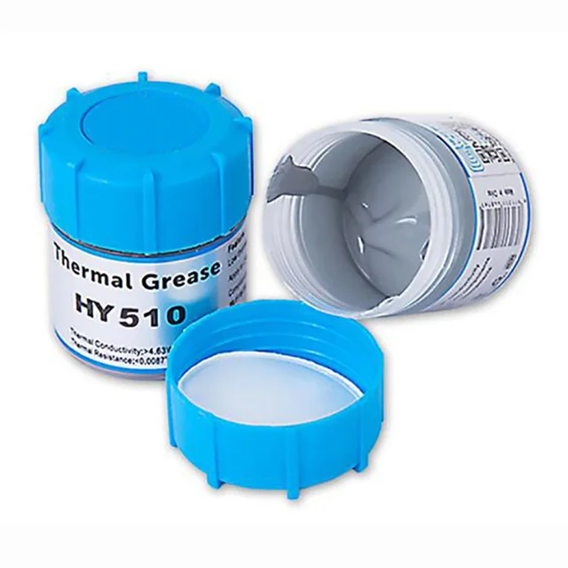 10g Thermal Grease Silicone Compound Thermal Paste Conductive Heatsink for CPU GPU Chipset Notebook Cooling Plaster with Scraper
