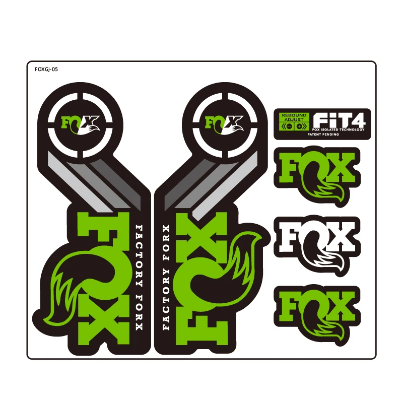 FOX 40 вилка наклейка для MTB горный велосипед наклейки FOX40 XC Велоспорт наклейка