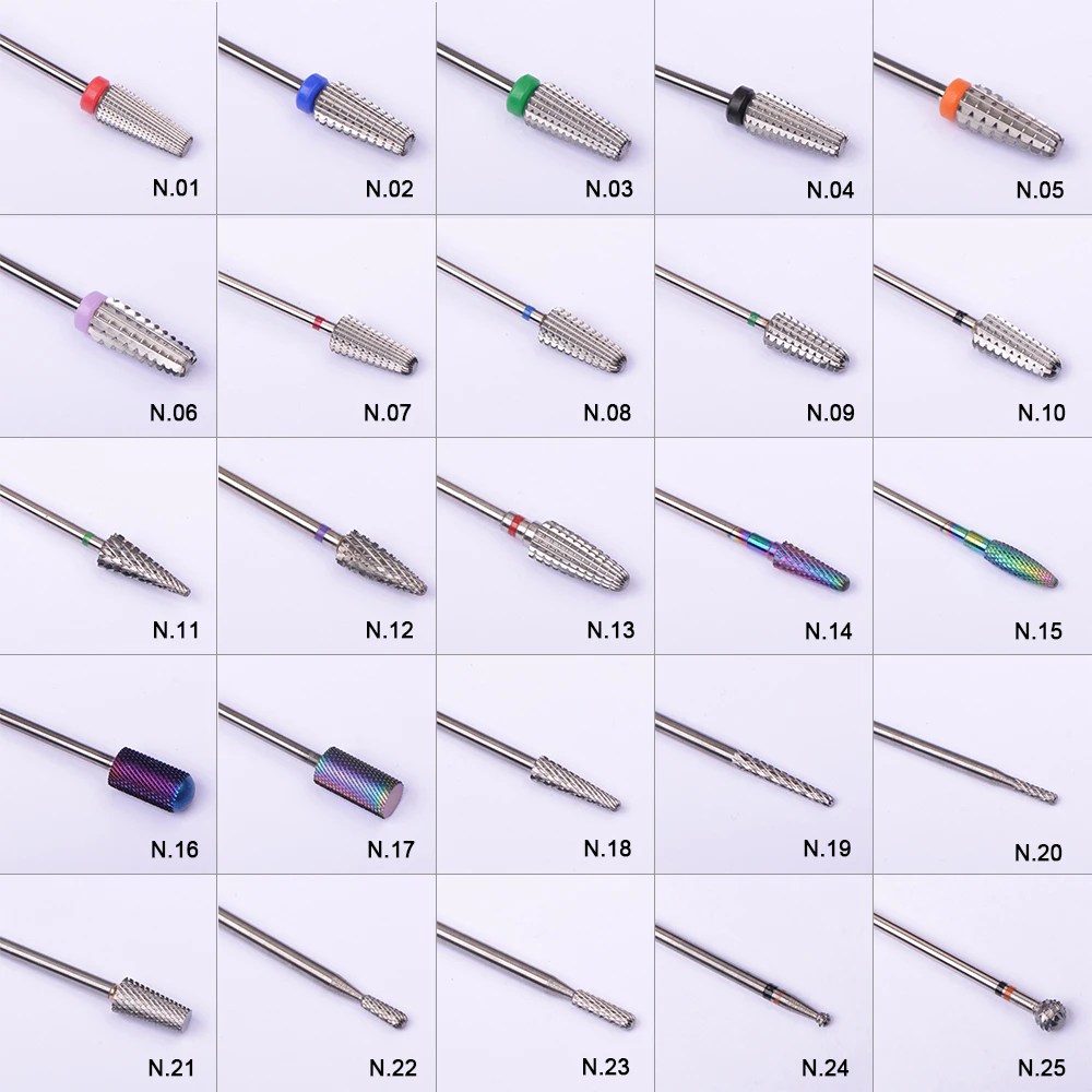 SpeTool вольфрамовое твердосплавное электрическое сверло для ногтей безопасный