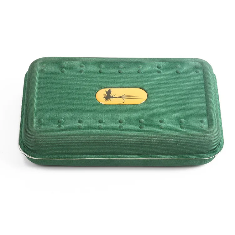 

Small Fishing Box fei diao he Suede EVA Material Light mao gou he Lure Box Fishing Tackle Box