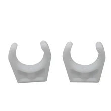 ##Special Price 2x Marine Sport/Dive/Telescopic Ladder Storage Stowing Bracket Snap Clips (Tube I.d.1-3/4 inch) - White ##Special Price 2x Marine Sport/Dive/Telescopic Ladder Storage Stowing Bracket Snap Clips (Tube I.d.1-3/4 inch) - White
