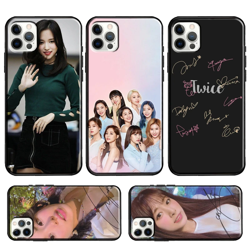 Twice Iphone用ミニケースminammomo Kpop 11 12 13 Pro Max Xr X Xs Max Se 6s 7 8 Plus 電話用緩衝材 Aliexpress