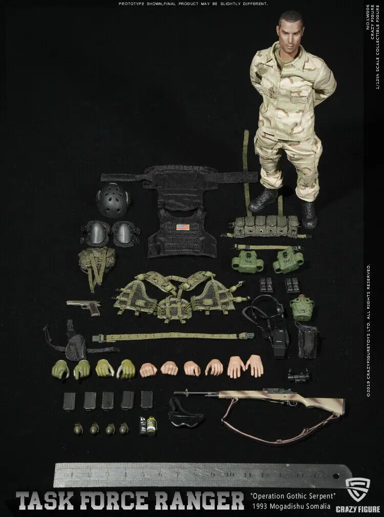TYSTOYS 1/12 масштаб LW006 M14 Снайпер США Дельта спецназ солидер полный набор фигурка кукла