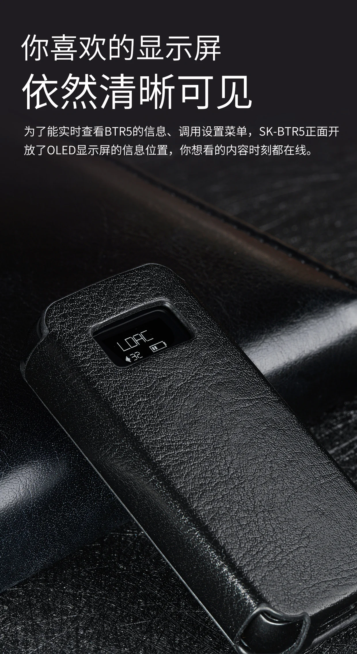 Fiio SK-BTR5 кожаный чехол(PU) для BTR5 AMP& DAC