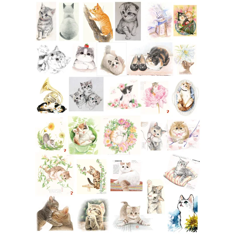 2 개/몫/많은 장난 꾸러기 토끼 DIY Cosas Kawaii Uncut 스티커 Scrapbooking 편지지 Washi 테이프 세트 학교 용품