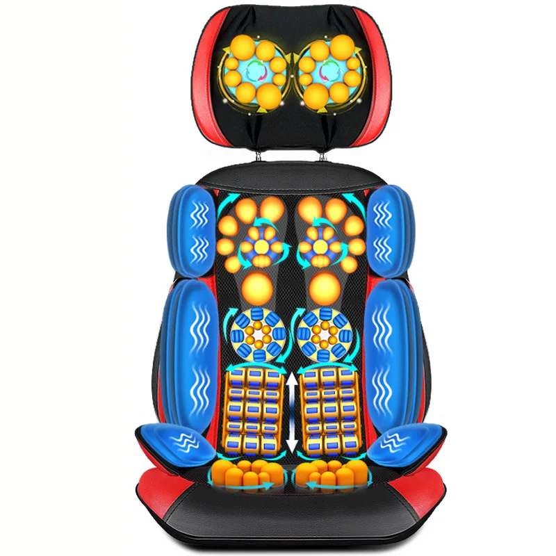 220V household body shoulder Heating Relax massage Massage chair device neck massage full-body multifunctional pillow cushion