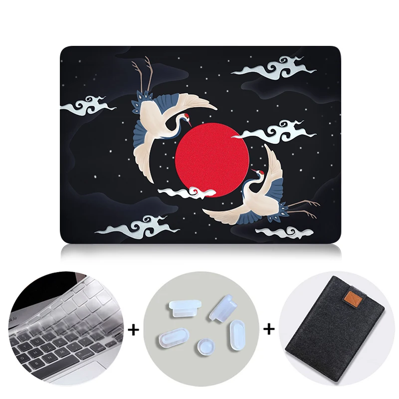 MB03 Чехол MTT для ноутбука Macbook Air Pro retina 11 12 13 15, жесткий чехол с сенсорной панелью для mac book Pro 13,3, 15,4 дюймов, сумка для ноутбука - Цвет: MB03