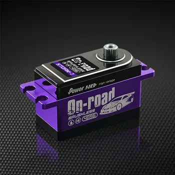 

Power HD STORM-7HV RC servo 6.0-8.4V Digital High Voltage Titanium metal gear brushless motor for RC racing car and rc drift