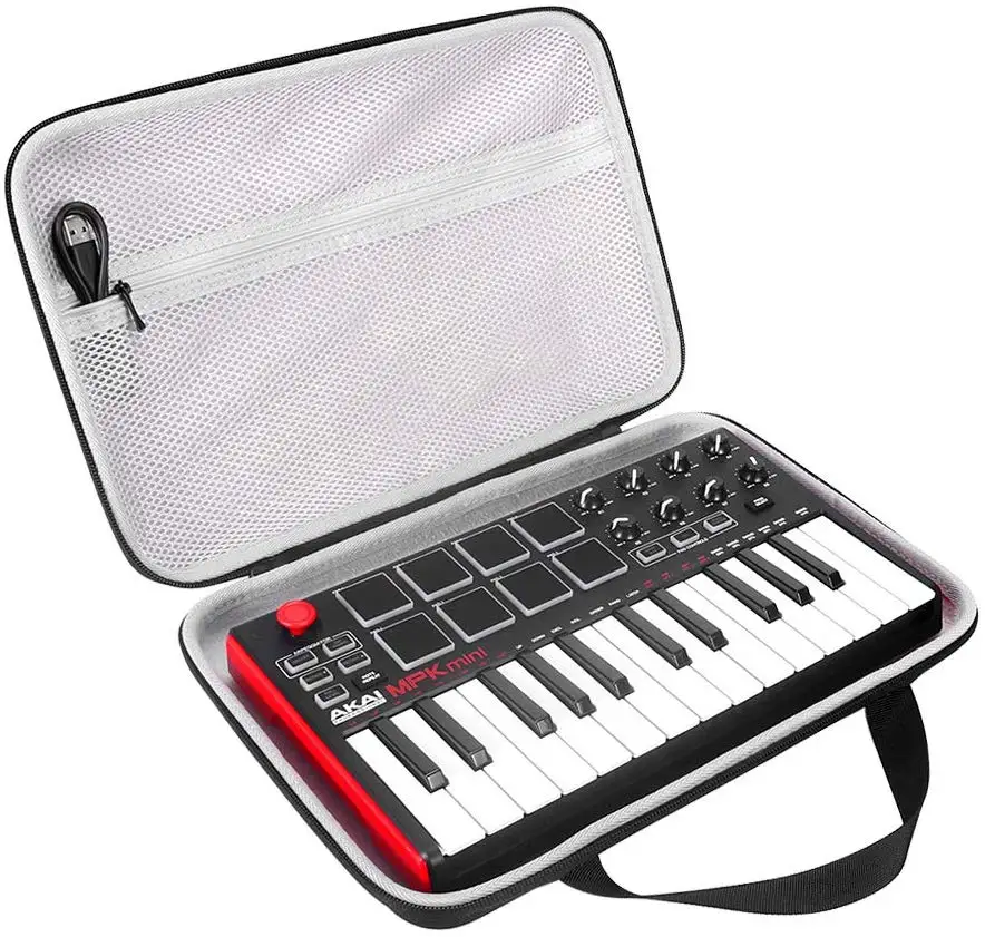 Чехол для Akai Professional Fire или MPK Mini MKII или MPK Mini Play Keyboard. Портативный чехол для путешествий