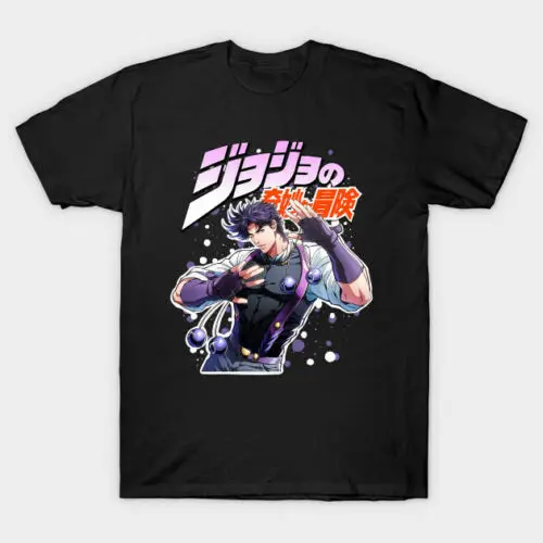 

Joseph Jostar Jojo's Bizarre Adventure Men's Clothing T-Shirts Tees Free Shipping Summer Fashion