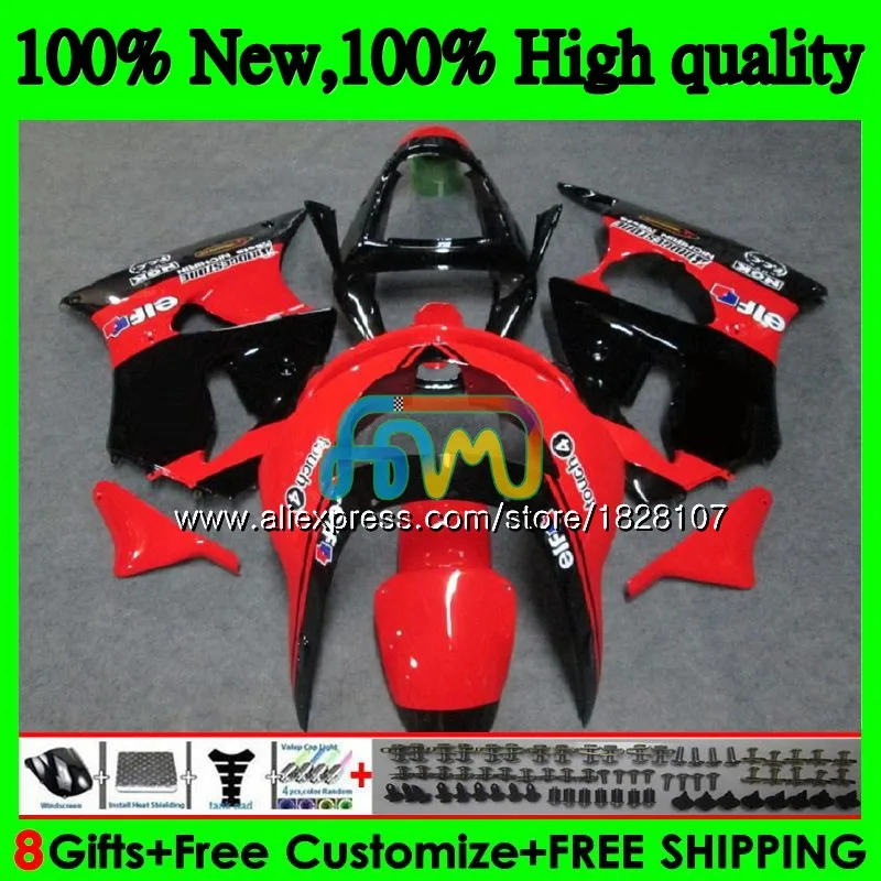 No. 1 Корпус для KAWASAKI ZX-6R 6 R красный Прохладный ZX-636 ZX600 600CC ZX6R 98 99 28BS. 4 ZX636 ZX600CC ZX 636 6R 98 99 1998 1999 обтекатели - Цвет: No. 1