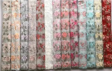 Вышитые бисером 3d кружевные цветы последние нигерийские кружевные стили французские вечерние тюлевые кружевные ткани 5 ярдов камни африканская кружевная ткань