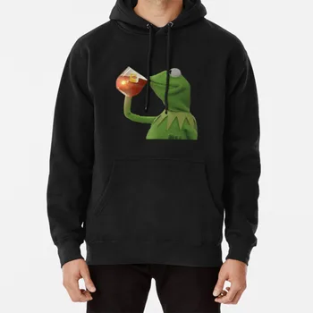 

But That's None Of My Business Hoodie But Thats None Of My Business None Of My Business Lipton Kermit Muppets Meme