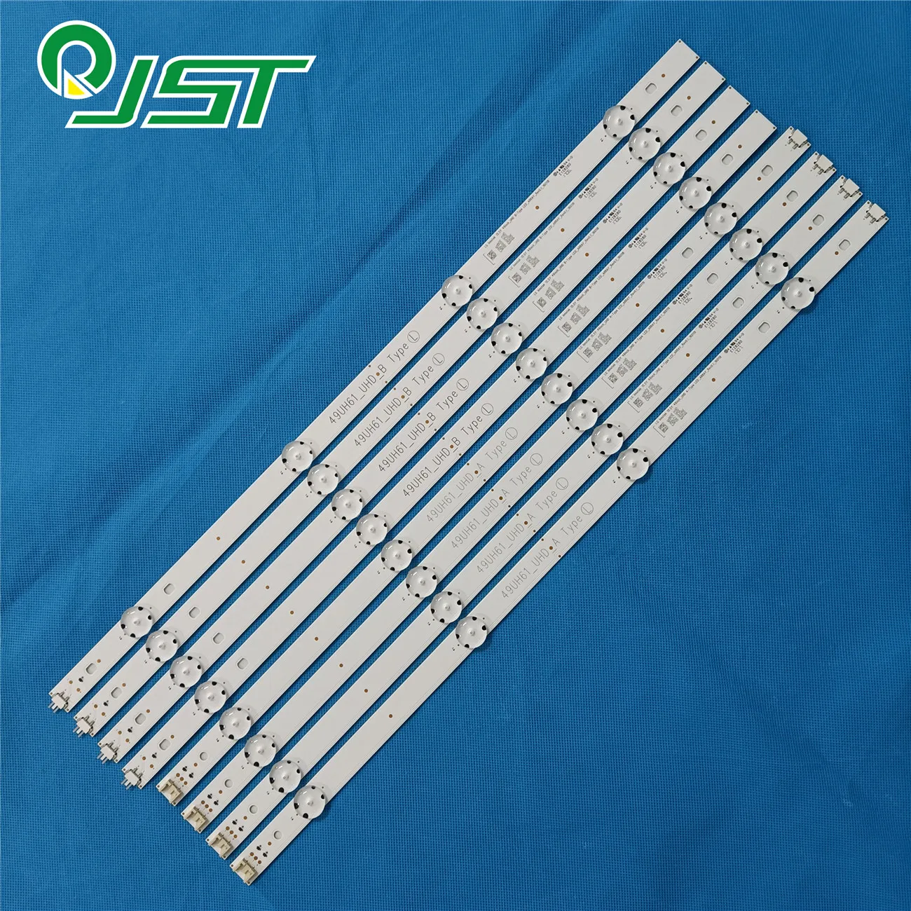 100% New 8pcs/Kit LED strips for LG 49 TV 49UH6107-ZB 49UH6109-ZB 49UH610A-UJ 49UH610T-DJ NC490DGE-ABEX4 49UH61_UHD_A Type | Лампы и