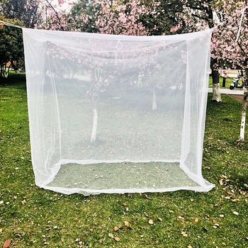

Large White Camping Mosquito Net Indoor Outdoor Anti Insect Mosquito Net Tent Mesh Canopy Portable Garden Mosquitoe Net