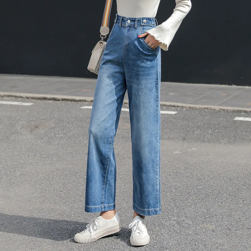 Straight Leg Jeans Celebrity Ankle 