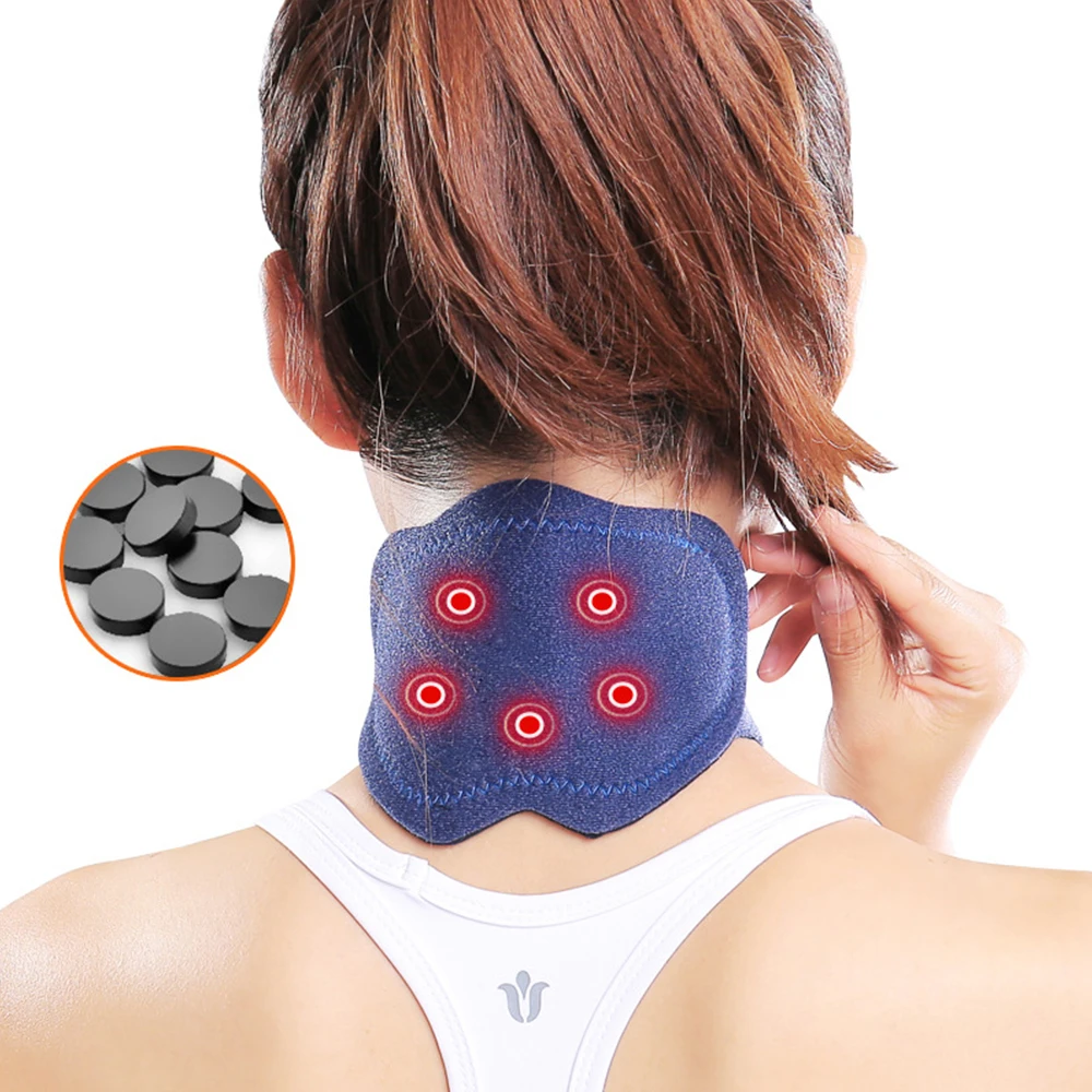 

Tourmaline Medical Neck Brace Magnetic Therapy Neck Support Tourmaline Self Heating Treatment Neck Protector Relieve Pain Men Wo