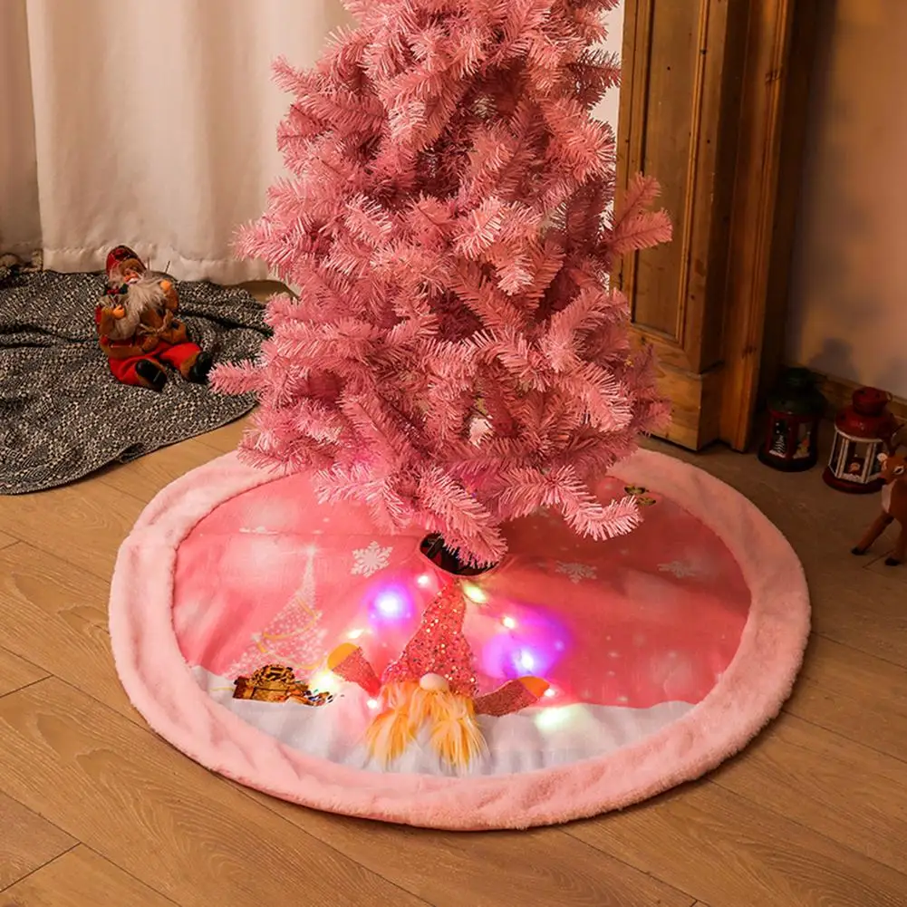 Pink Christmas Tree Skirt 2022